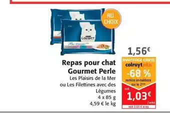 Repas Pour Chat Gourmet Perle