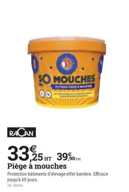 Espace emeraude Piège à mouches offre