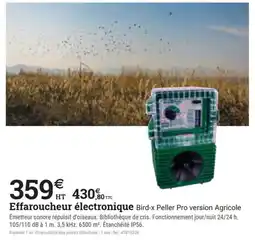 Espace emeraude Effaroucheur électronique offre