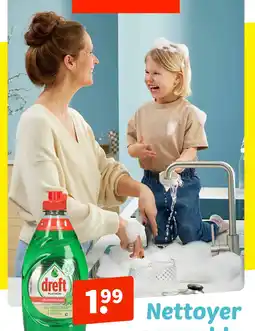 Wibra DREFT Nettoyer ensemble offre