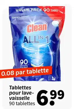 Wibra Tablettes pour lave- vaisselle offre