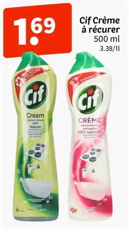 Wibra CIF Crème à récurer offre