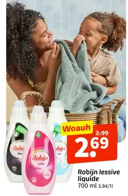 Wibra ROBJIN lessive liquide offre