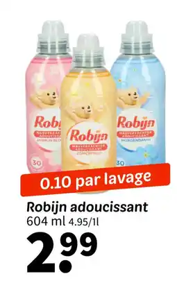 Wibra ROBIJIN adoucissant offre