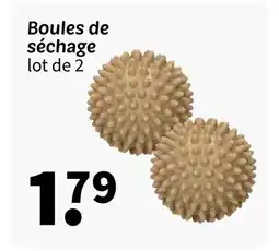 Wibra Boules de séchage offre