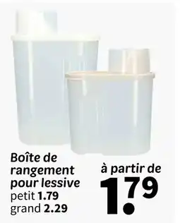 Wibra Boîte de rangement pour lessive offre