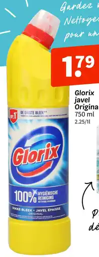 Wibra GLORIX javel Original offre