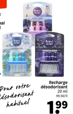 Wibra Recharge désodorisant offre