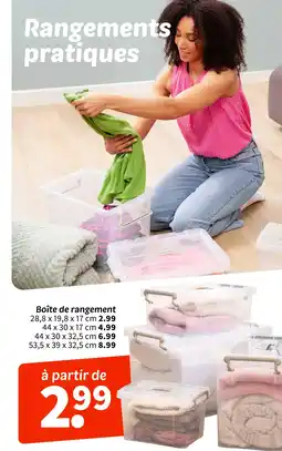 Wibra Boîte de rangement offre