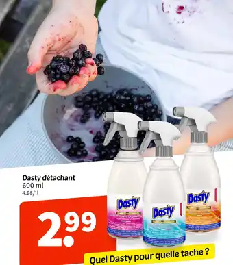 Wibra DASTY détachant offre