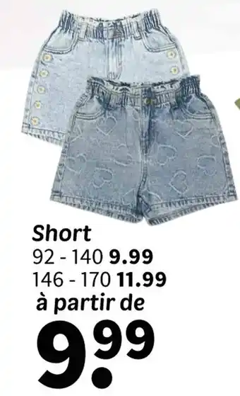 Wibra Short offre