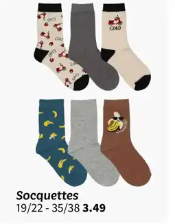 Wibra Socquettes offre