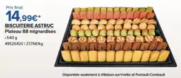 Costco BISCUITERIE ASTRUC Plateau 88 mignardises offre