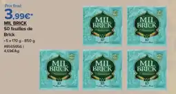 Costco MIL BRICK 50 feuilles de Brick offre