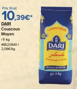 Costco DARI Couscous Moyen offre