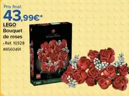 Costco LEGO Bouquet de roses offre