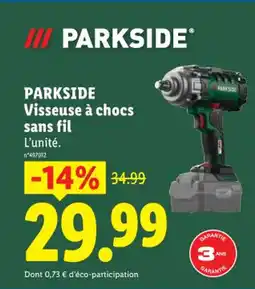 Lidl PARKSIDE Visseuse à chocs sans fil offre