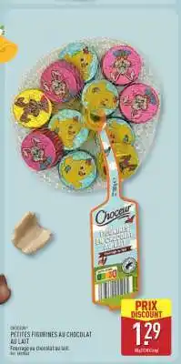 ALDI CROCEUR PETITES FIGURINES AU CHOCOLAT AU LAIT offre