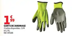 Auchan Gants de jardinage offre