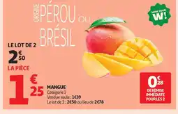 Auchan Supermarché Mangue offre