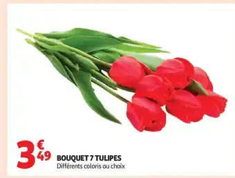 Bouquet 7 tulipes