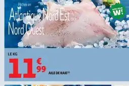 Auchan Supermarché Aile de raie offre