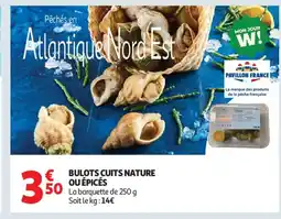 Auchan Supermarché Bulots cuits nature ou épices offre