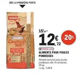 E.Leclerc Jardi VERSELE-LAGA Aliments pour poules pondeuses offre