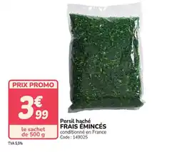 Promocash FRAIS ÉMINCÉS Persil haché offre
