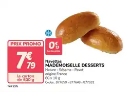 Promocash Navettes offre