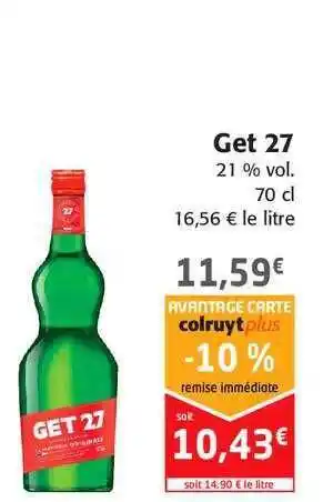 Colruyt Get 27 offre