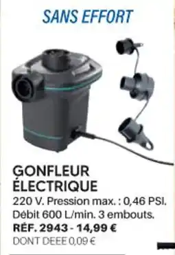 Shopix GONFLEUR ÉLECTRIQUE offre