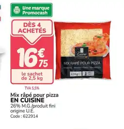 Promocash EN CUISINE Mix râpé pour pizza offre