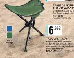 Shopix TABOURET PLIANT offre