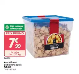 Promocash SAXO Assortiment de biscuits salés offre