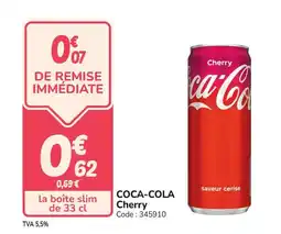 Promocash COCA-COLA Cherry offre