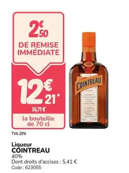 Promocash COINTREAU Liqueur offre