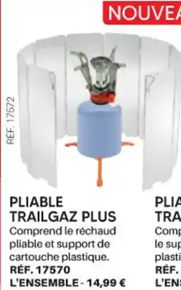 Shopix PLIABLE TRAILGAZ PLUS offre