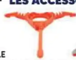 Shopix SUPPORT CARTOUCHE DE GAZ PLIABLE ABS ORANGE TRAIL offre