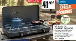 Shopix RÉCHAUD DE CAMPING GAZINIÈRE offre