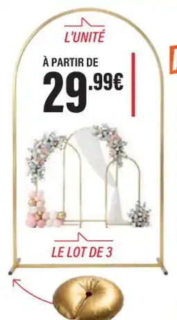 Shopix ARCHES ARCHE DE MARIAGE offre