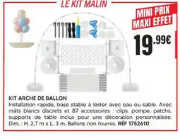 Shopix KIT ARCHE DE BALLON offre