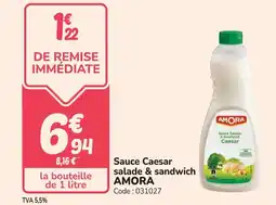 Promocash AMORA Sauce Caesar salade & sandwich offre