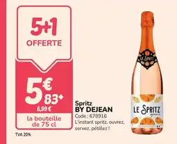 Promocash BY DEJEAN Spritz offre