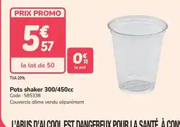 Promocash Pots shaker 300/450cc offre