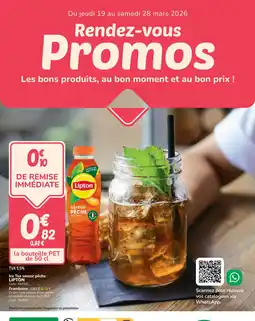 Promocash LIPTON Ice Tea saveur pêche offre