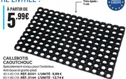Shopix CAILLEBOTIS CAOUTCHOUC offre