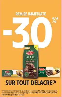 Intermarché DELACRE Sur tout offre