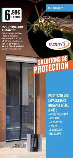 Shopix MOUSTIQUAIRE AIMANTÉE offre
