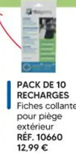 Shopix PACK DE 10 RECHARGES offre
